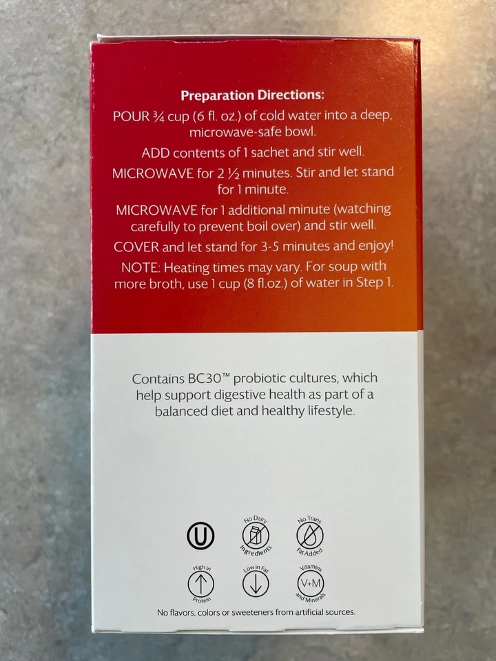 Optavia Homestyle Chicken Noodle Soup Mix - 7 Packets - New - Exp 6/13/26 - Image 4 of 4