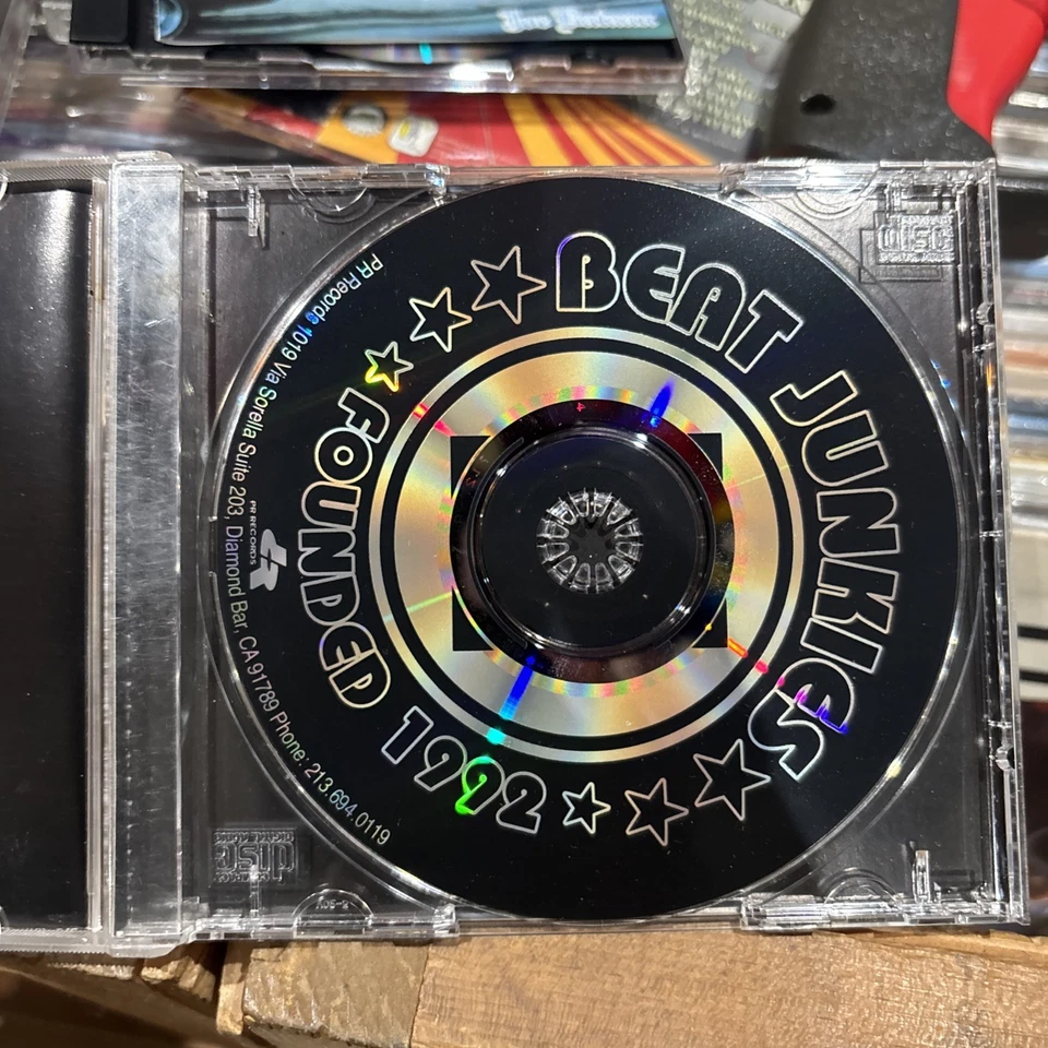 The World Famous Beat Junkies Volume 1 DJ Babu RARE 1997 Hip Hop CD OOP VG+ - Image 4 of 4