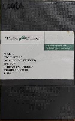 N.E.R.D. - ROCKSTAR (WITH SOUND EFFECTS) (PROMO, Betacam SP, PAL, Stereo)