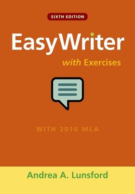 EasyWriter with Exercises, Andrea A Lunsford