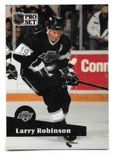 LARRY ROBINSON 1991-92 PRO SET CARD MINT CONDITION