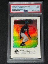 2000 SP Top Prospects Minor Memories Michael Jordan #MJ1 PSA 9 MINT INSERT RARE