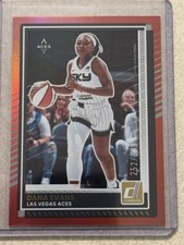 2025 Panini - WNBA Donruss Dana Evans Holo Red #37 and /299