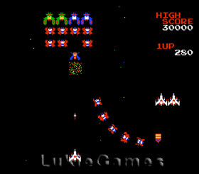 Galaga Demons Of Death - NES Nintendo Game