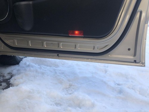 Mercedes W169 A Klasse Tür vorne rechts Fahrertür Autotür Rohbau Dünenbeige 5trg - Picture 9 of 9