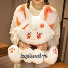 Genshin Impact  Kaedehara Kazuha Cat Plush Doll Anime PP Cotton 32CM Seated Doll