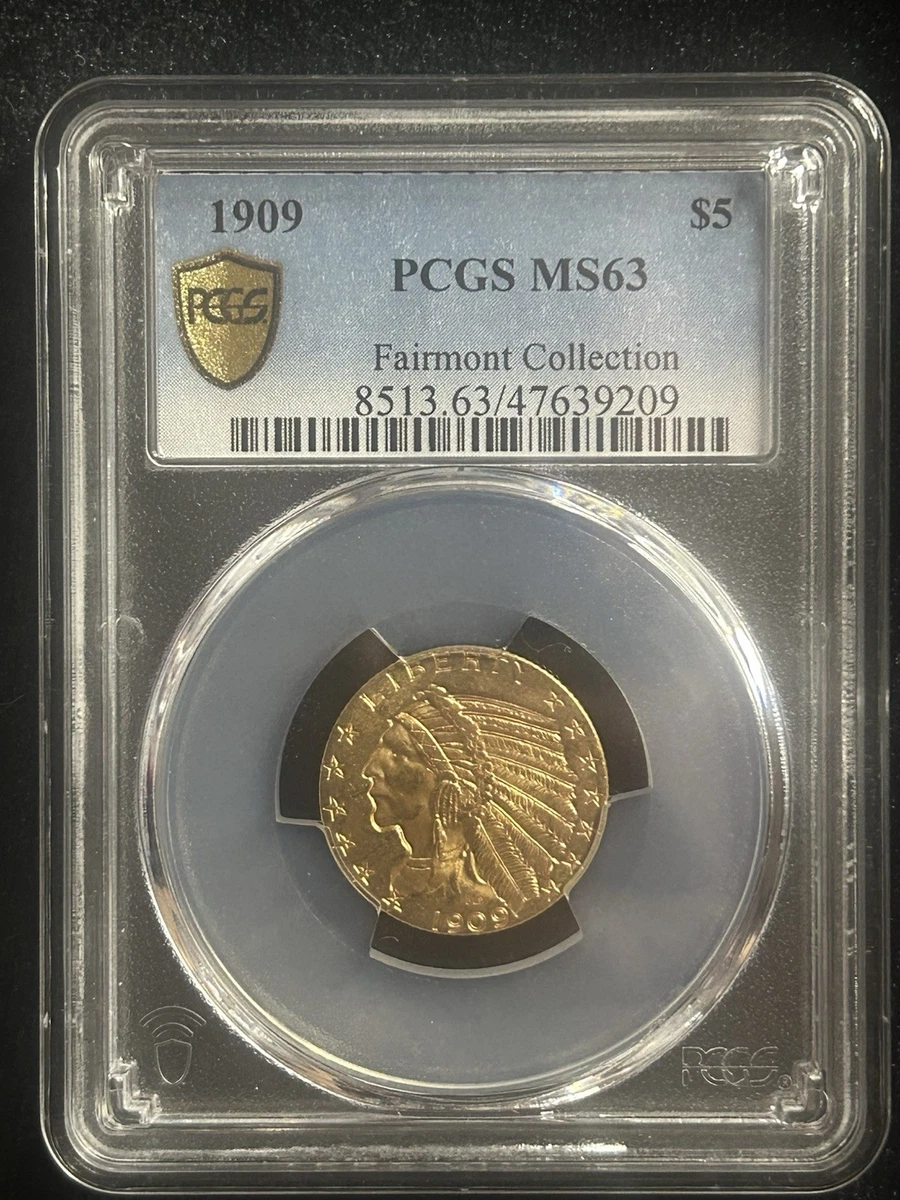 1909 Year Half Eagle $5 US Gold Coins (Pre - 1933) for sale | eBay