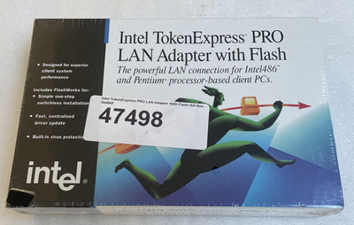 Intel TokenExpress PRO LAN Adapter mit Flash ISA Token Ring Netzwerkkarte