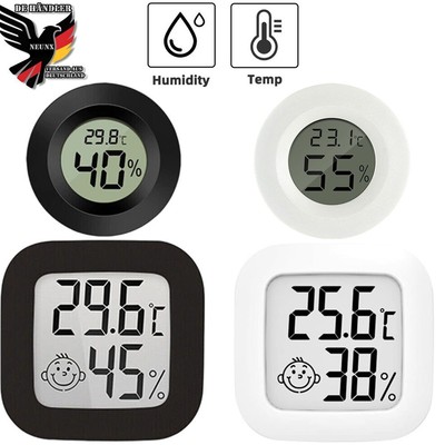 1-5x Digital Thermo-Hygrometer Thermometer Luftfeuchtigkeit Temperaturmessgerät