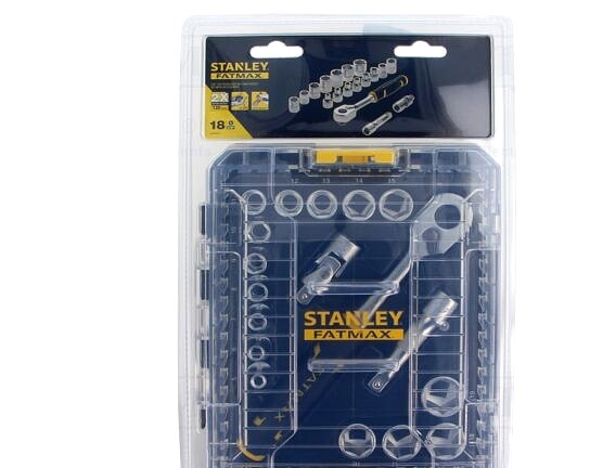 "Wrench-Set; 6-Angles,Socket Spanner; 3/8\"; 18Pcs; P - STL-FMMT98102-0 | EU Stock"-image
