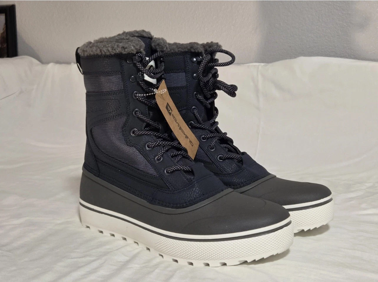 Quiksilver Sub Zero Hi Men’s 200g Winter Fur Lined Snow Boots size 10 NEW!