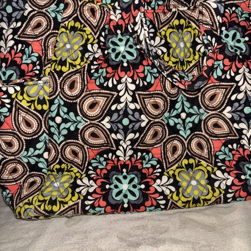 Vera Bradley Iconic Glenna Satchel Shoulder Purse Retired Sierra Pattern - Picture 2 of 7