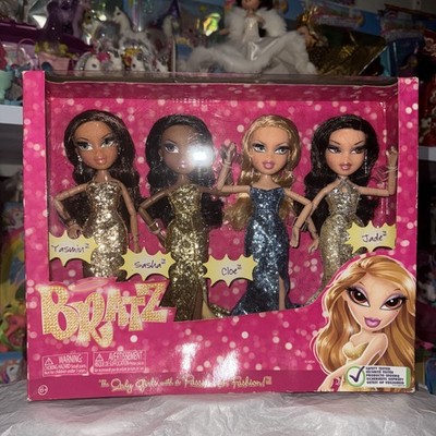 Rare Bratz The Movie  Movie Starz  4 Pack - Yasmin, Cloe, Sasha & Jade