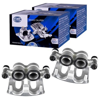 2x HELLA BREMSSATTEL VORDERACHSE passend für MERCEDES SPRINTER VW CRAFTER 30-50