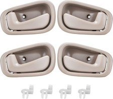 FAERSI 4Pcs Inside Interior Door Handle Front Rear Driver  Passenger Side Re...