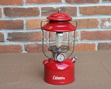 #14 1963 Vintage Coleman 200A Little Red Single Mantel Lantern EXCELLENT