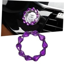 Bling Car Engine Start Button Cover Bling Interior Crystal Push Start Button