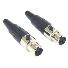 onelinkmore Mini XLR TA4F 4Pin Female 4 Pin only, 4 only
