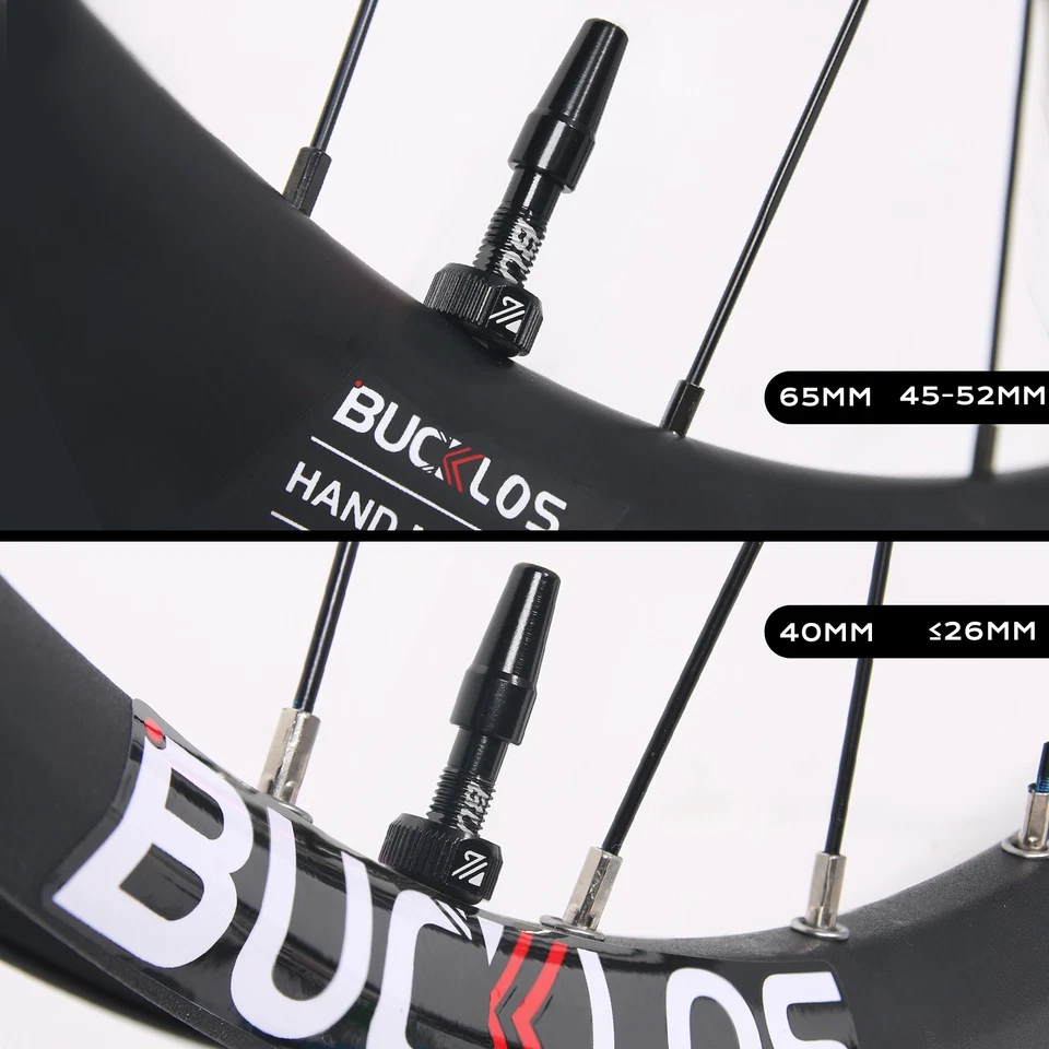 40/44/55/60mm Schlauchlose Felgen Ventiles Presta Ventil Für Rennrad/MTB Reifen - Bild 4 von 4