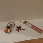 Vintage G1 Transformers Red Alert Complete 1985 Hasbro Autobot