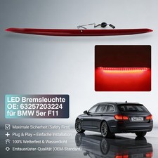 LED Bremslicht Rot Rücklicht 63257203224 Bremsleuchte für BMW 5er F11 Touring