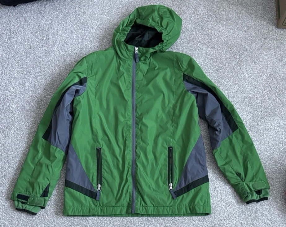 Lands' End Kids Green Winter Jacket coat sz Large (14 16) Snow sports outdoor