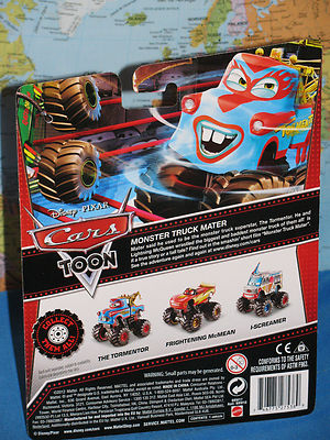 DISNEY PIXAR CARS TOON TORMENTOR'S BIGGEST FAN MONSTER TRUCK MATER