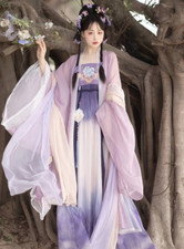 Women Hanfu Ancient Chinese Traditional Fairy Cosplay Costume Dance Dress Outfit