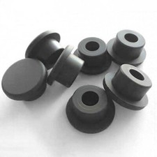 Black Silicone Hole Plug Blanking End Cap Tube Pipe Insert Bung 10mm-29mm