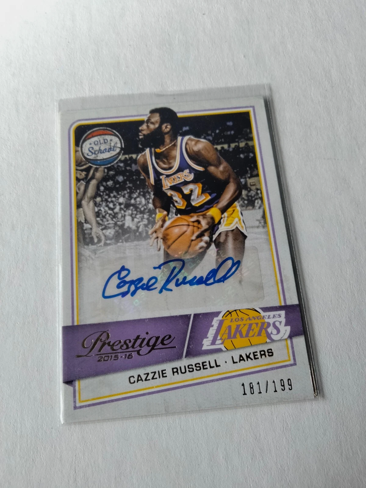 Cazzie Russell trading card