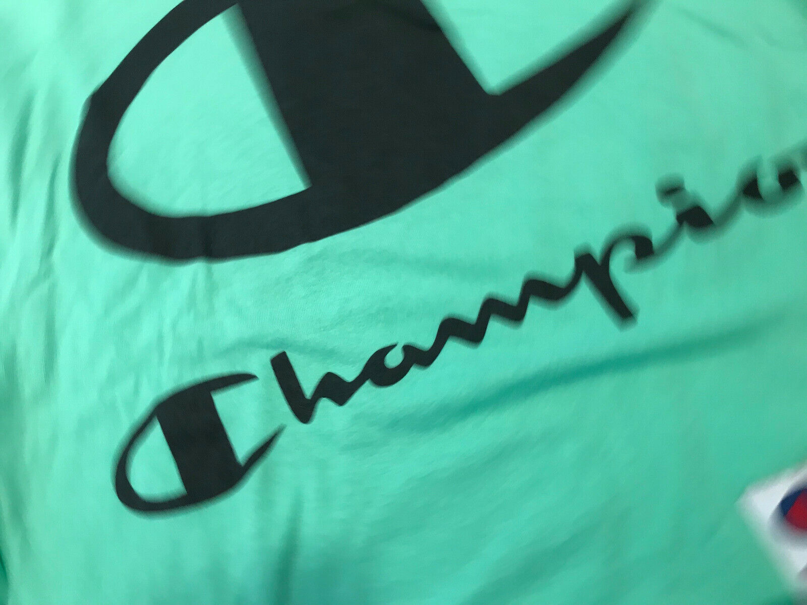 Supreme x Champion Long Sleeve T-Shirt MINT GREEN MEDIUM