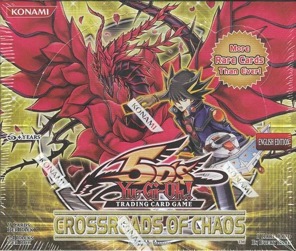Yu-Gi-Oh! TCG Crossroads of Chaos Sealed Collectible Card Game Packs for  sale | eBay