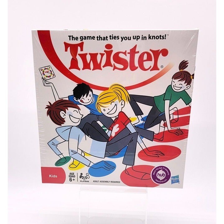 NEW Sealed MB TWISTER GAME Hasbro Games, Ages 6+ Kids for 2+