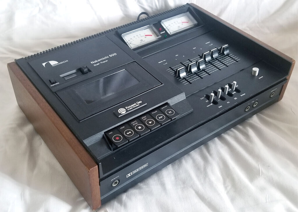 Vintage Nakamichi 500 Dual Tracer Vintage Cassette Deck Vintage Nakamichi 500 Dual Tracer Vintage Cassette Deck