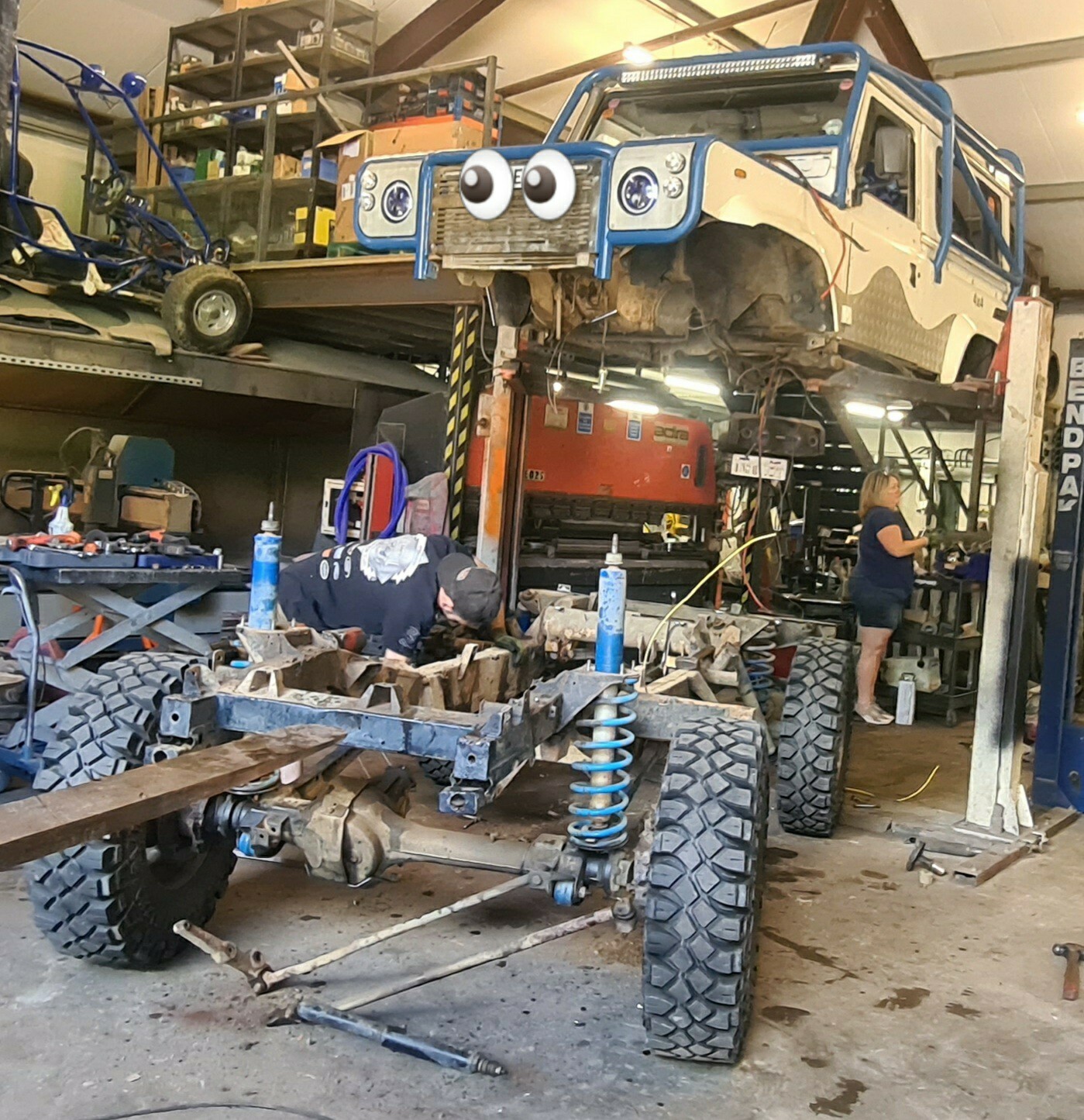 Defender galvanised chassis swaps R.A.C PARTS LTD eBay