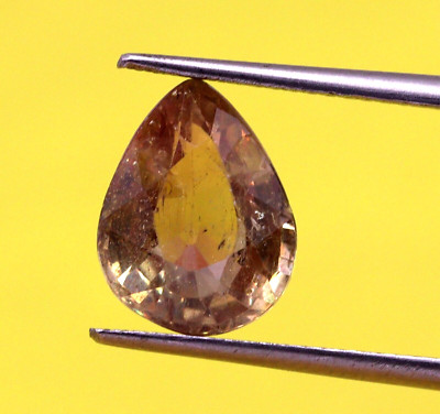 Natural Ruby Farbwechsel Pear Cut 10 x 8 mm Lose Edelstein 3,89 Ct Zertifiziert