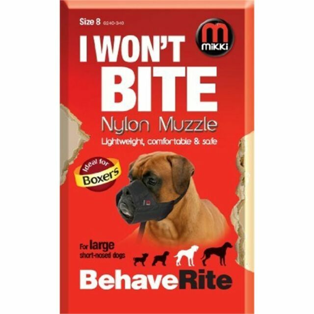 easy fit dog muzzle