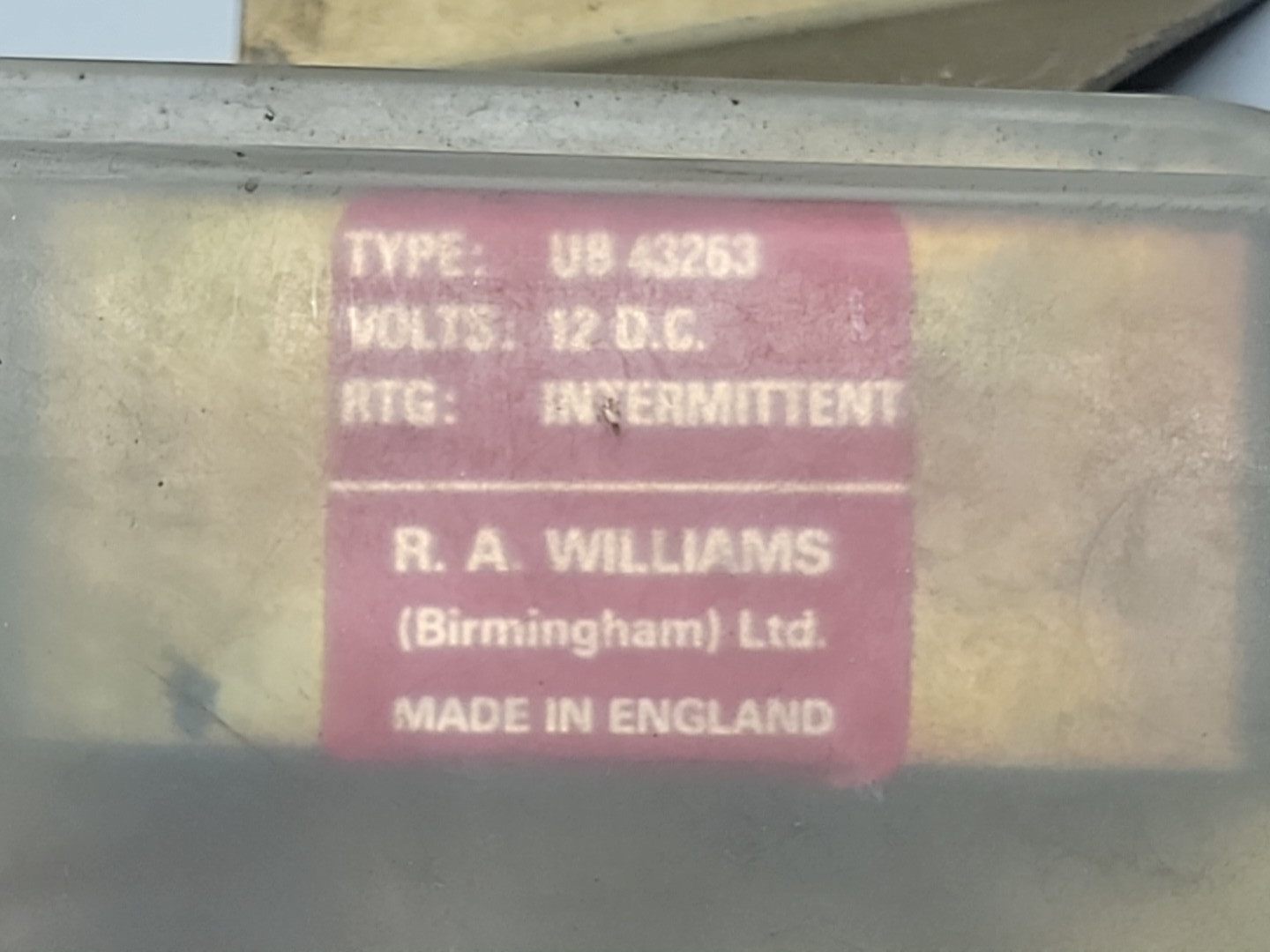 Rolls Royce Bentley Silver Spirit Central Locking Door Solenoid 12DC UB 43263