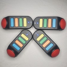 Set Of 4 REPLACEMENT Wireless BUZZ! Controller Sony Playstation PS2 & PS3 No USB