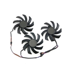 3PC Cooling Fan For Sapphire R9 290 290X Diamond Platinum Edition 280 280X