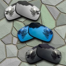 Blue Chrome Grey Black Polarized Lenses Replacement For-Costa Del Mar Caballito
