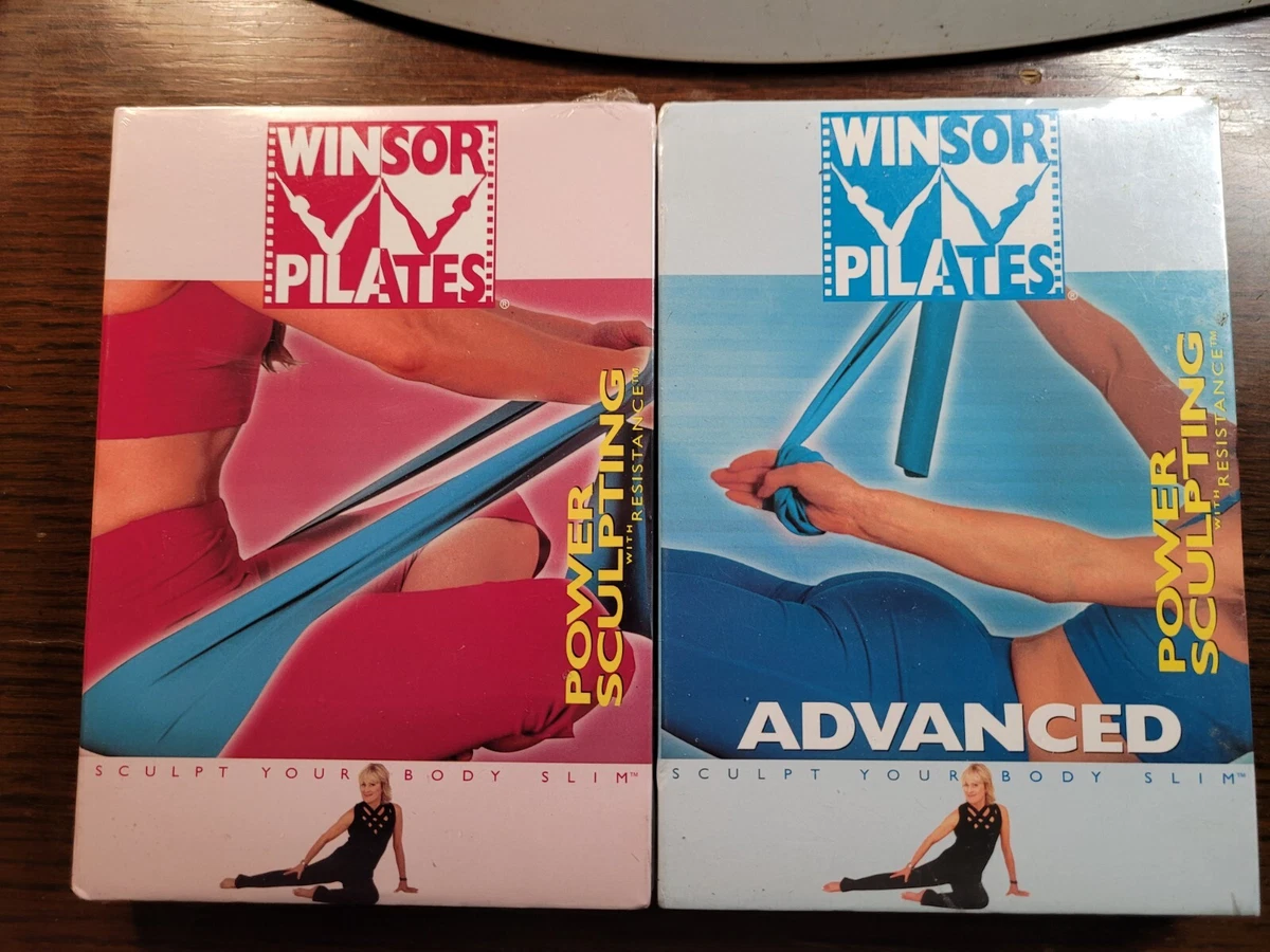 Winsor Pilates 6 DVD Lot Workout Set Body Abs Upper Body Burn Advanced Back  NEW