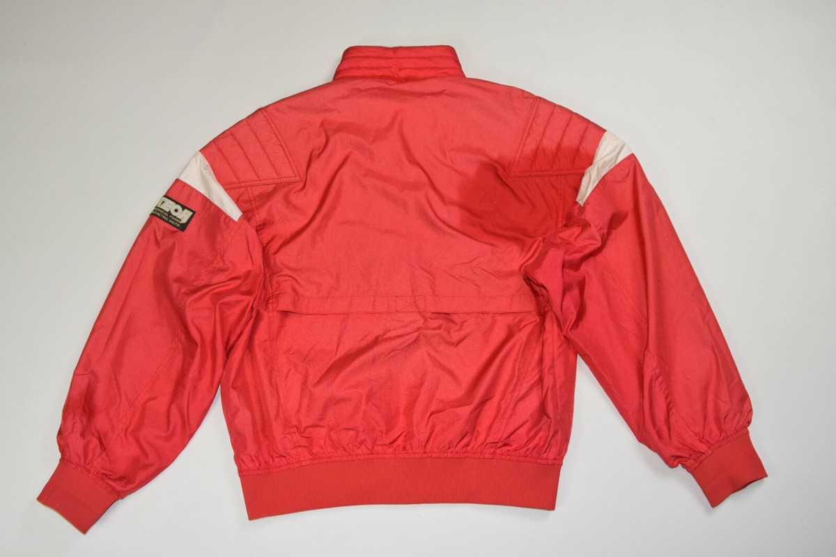 nike geotech windbreaker jacket vintage red size M medium