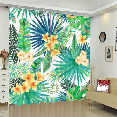 Layer Gradient Surprise 3D Curtain Blockout Photo Printing Curtains Drape Fabric