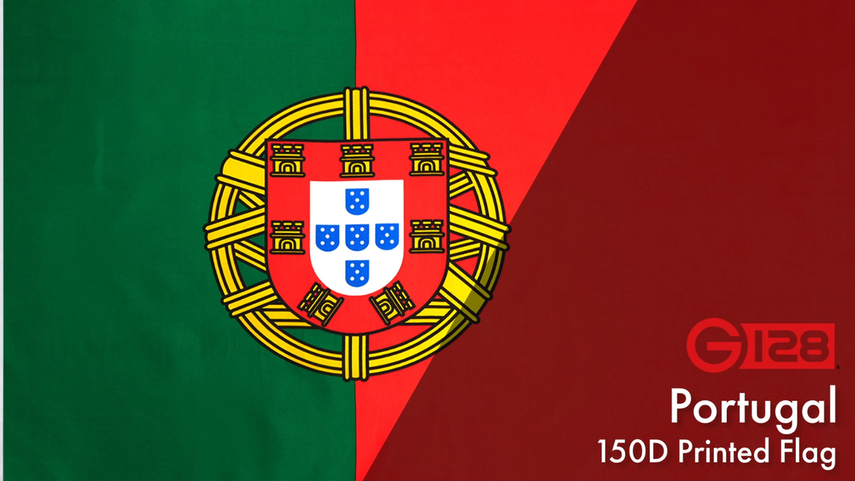 Portugal-Flaggen Wimpelkette – 10 M Lang, 38 Fähnchen, 150D Polyester, Für Drinnen & Draußen