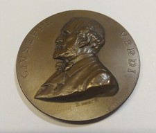 Medal Giuseppe Verdi (1813/1901) - 1st Anniversary of Death - Year 1902