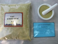 HATCH NEW MEXICO HOT GREEN CHILE POWDER  2 LB.  FRESH!  USA SELLER  FREE SHIP