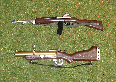 VINTAGE ACTION MAN 40th NEW LOOSE CARBINE RIFLE & GRENADE LAUNCHER | eBay