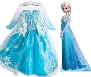 robe elsa enfant