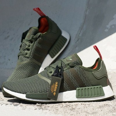 adidas nmd r1 green orange